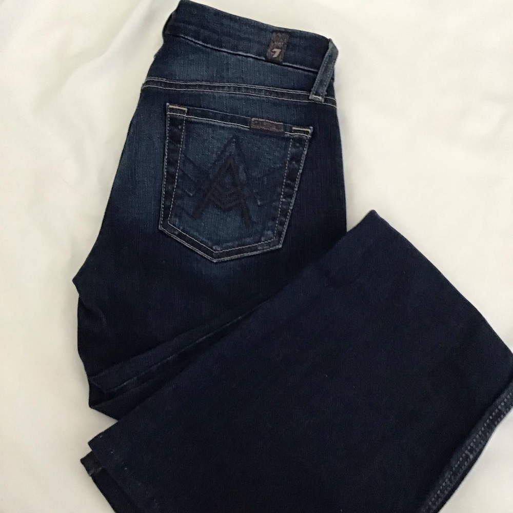 7 for All Mankind A Pocket Flare Jeans